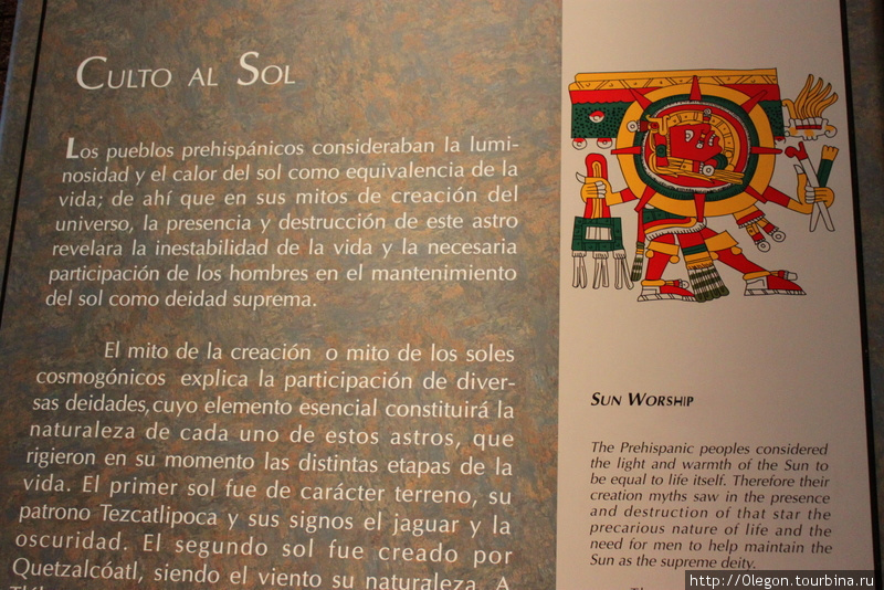 Календарь ацтеков Мехико, Мексика
