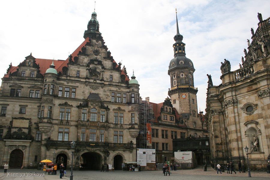 Весенний хмурый Дрезден: часть 2 Дрезден, Германия