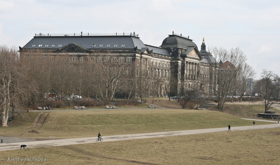 Весенний хмурый Дрезден: часть 2 Дрезден, Германия