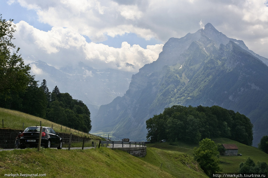 Альпийские пейзажи Швейцарии Швейцария