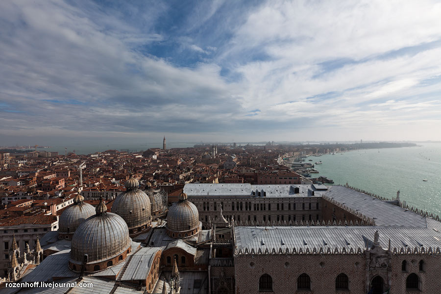 Венеция - вид сверху. Венеция, Италия