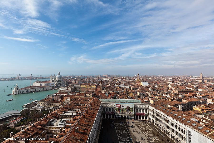 Фото города венеция сверху