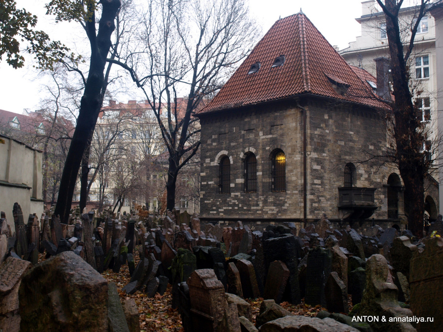 Бывшее еврейское гетто - часть 2. Пинкасова синагога Прага, Чехия