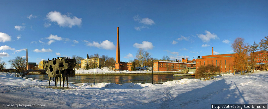 У неба в Tampere пронзительная синь | прогулка под солнцем Тампере, Финляндия