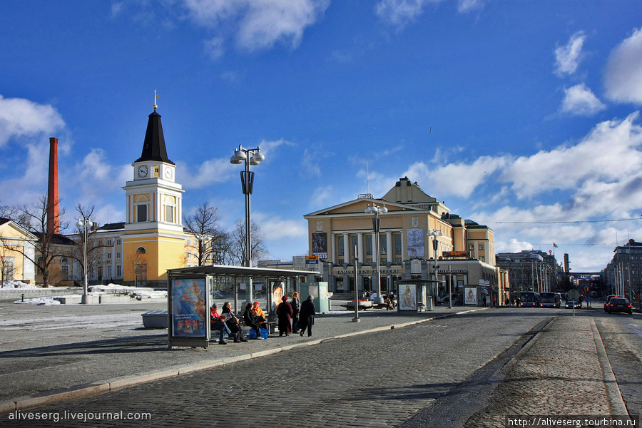 У неба в Tampere пронзительная синь | прогулка под солнцем Тампере, Финляндия