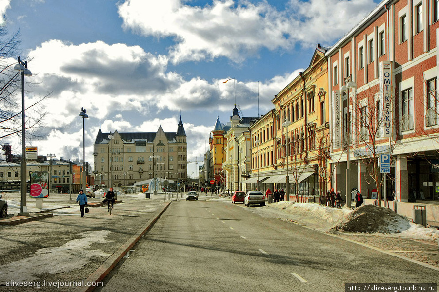 У неба в Tampere пронзительная синь | прогулка под солнцем Тампере, Финляндия