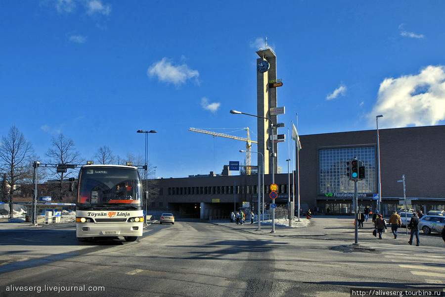 У неба в Tampere пронзительная синь | прогулка под солнцем