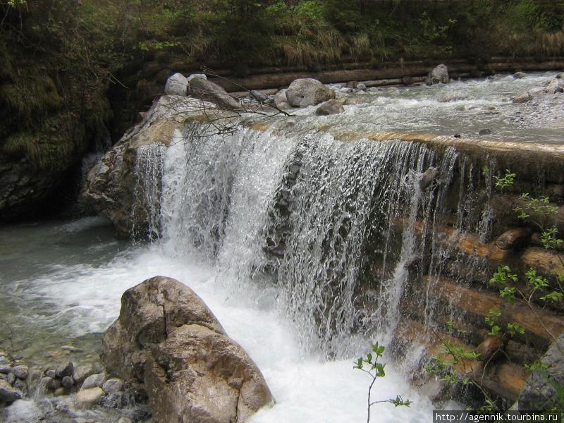 Водопад Рамзау-Берхтесгаден, Германия