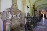 Кладбище при церкви св. Себастьяна, построенной в 1512 году