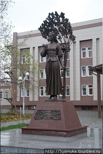 Памятник Народной артистке СССР Кларе Лучко (фото из интернета). Краснодар, Россия