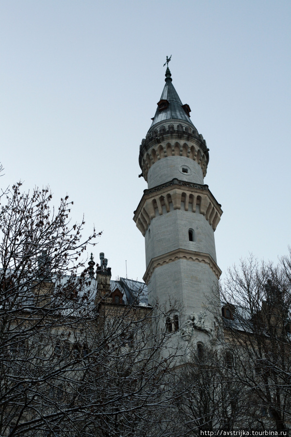 Прототип замка Спящей красавицы Швангау, Германия