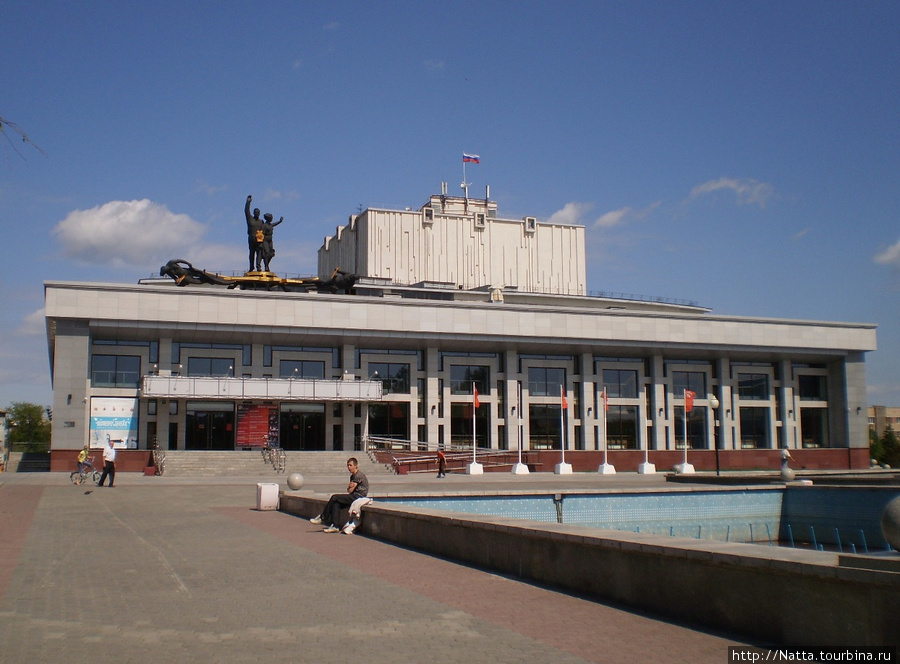 Cтарейший театр на Алтае Барнаул, Россия