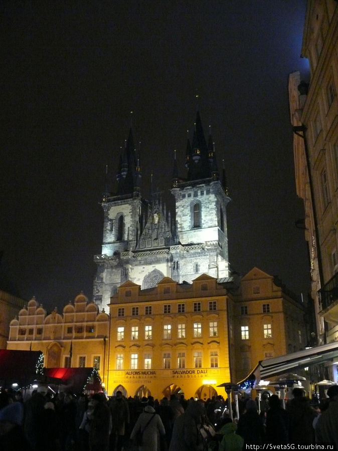 Новогодняя ночь 2011 в Праге. Прага, Чехия