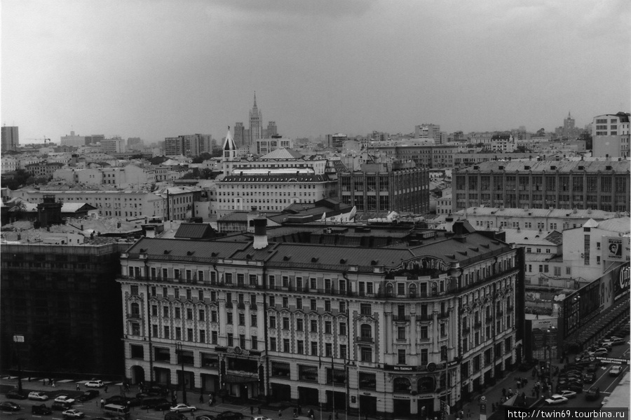 Вид с крыши гостиницы Москва. Москва, Россия