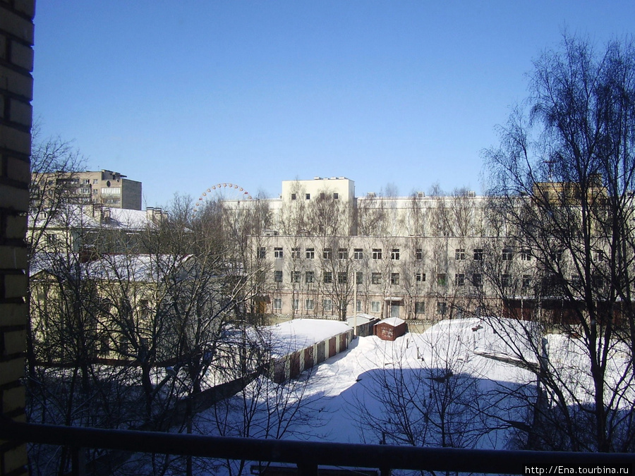 Гостиница 40 лет Победы. Вид из окна Минск, Беларусь