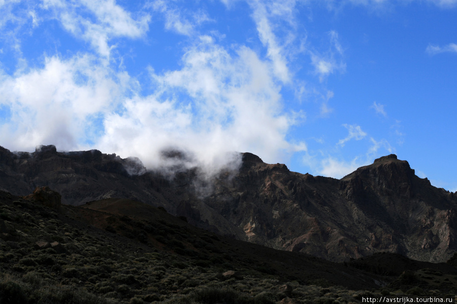 Самая высокая точка острова Национальный парк Тейде, остров Тенерифе, Испания
