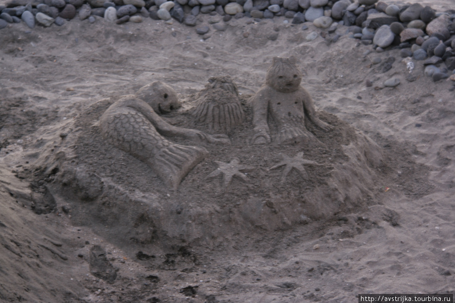 скульптуры из песка Остров Тенерифе, Испания