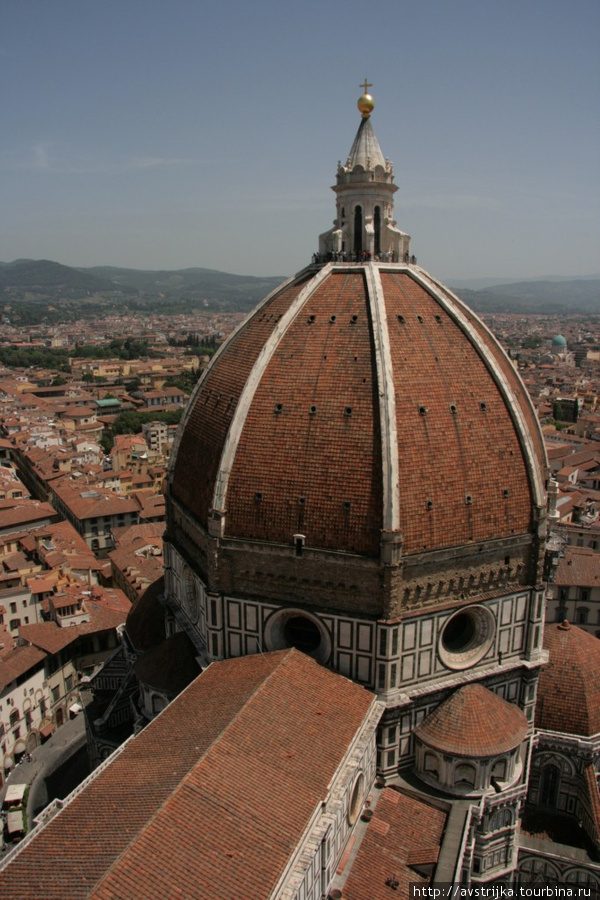 крыша Дуомо Флоренция, Италия