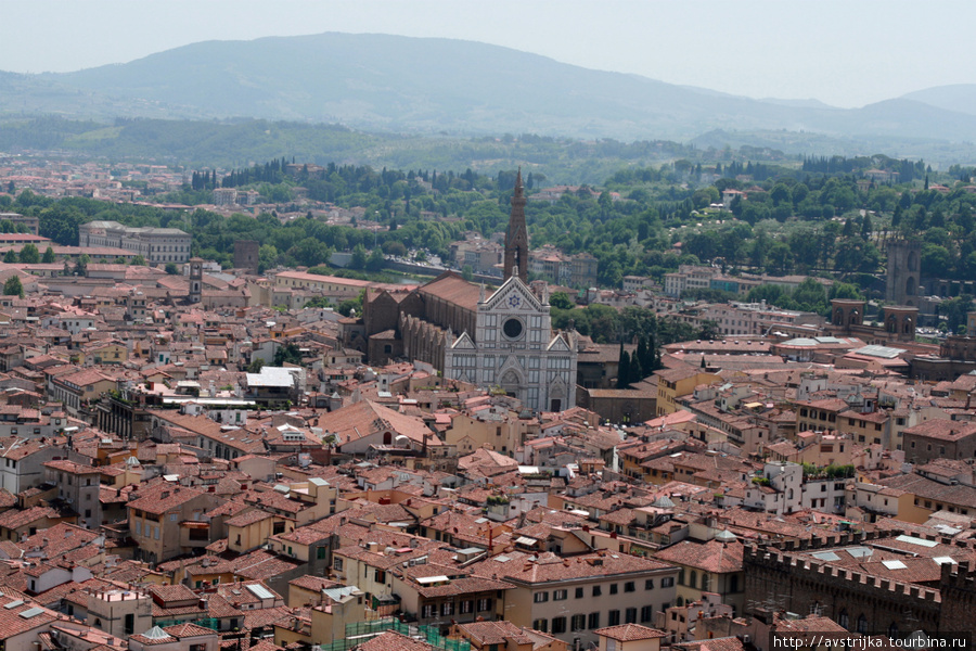 Крыши Флоренции Флоренция, Италия