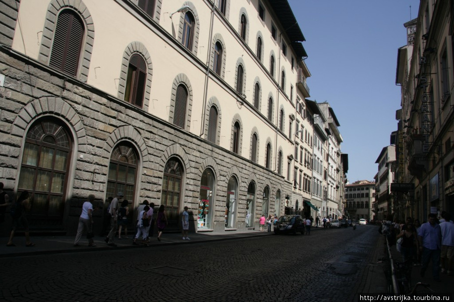 Улицы столицы Тосканы Флоренция, Италия