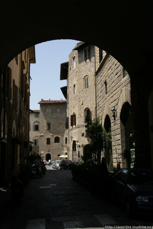 Улицы столицы Тосканы Флоренция, Италия