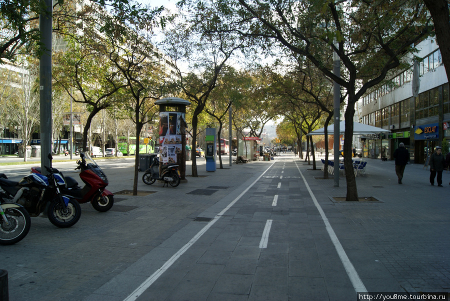 велосипедная дорожка Барселона, Испания