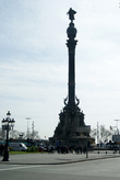 статуя Христофора Колумба на набережной