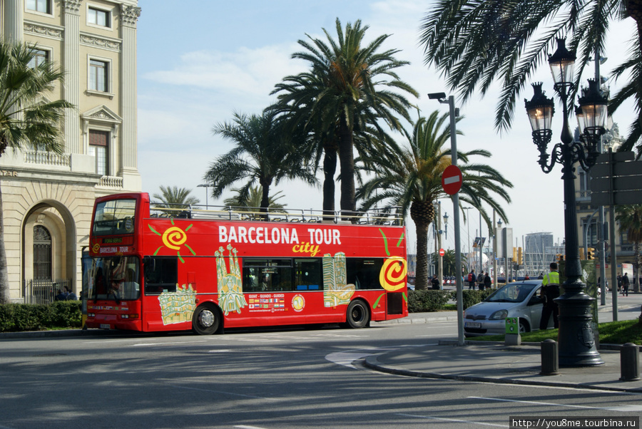 туристический автобус Барселона, Испания