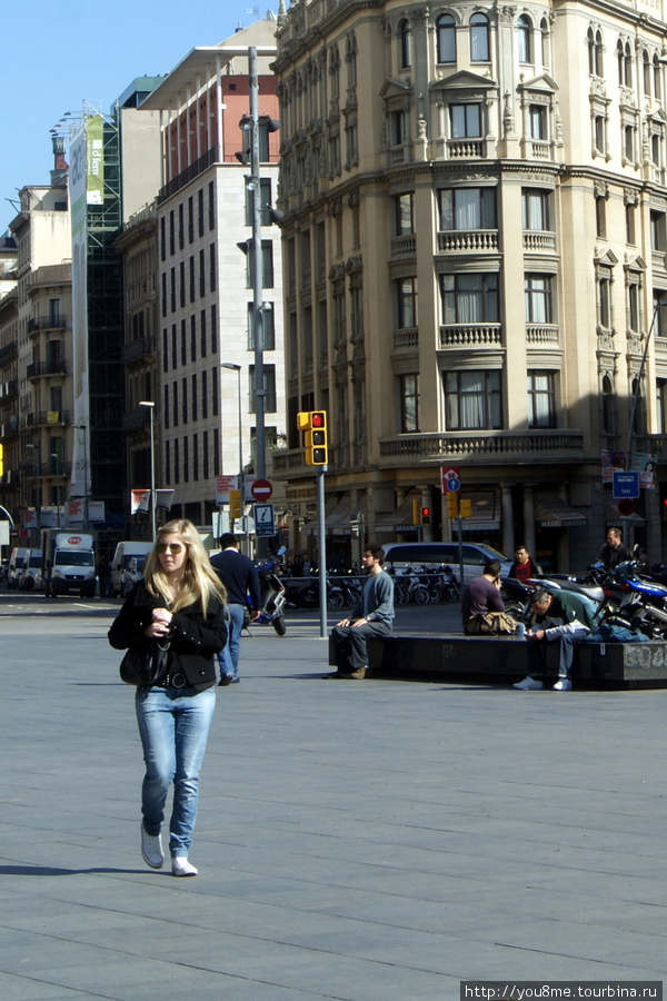 студентка Барселона, Испания
