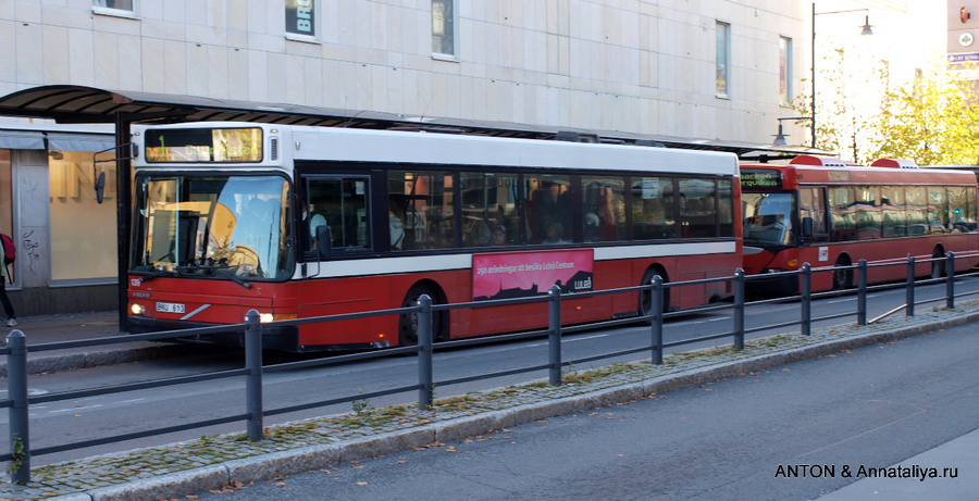 Рейсовые автобусы в Лулео Швеция
