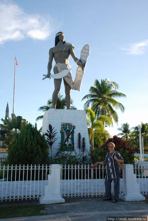 Лапу Лапу парк Себу-Сити, остров Себу, Филиппины