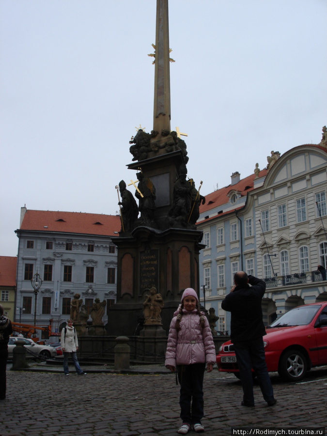 Чумной столп Прага, Чехия