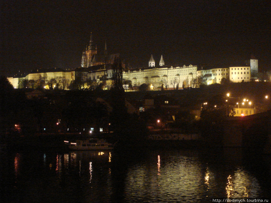 Вид на Градчаны Прага, Чехия