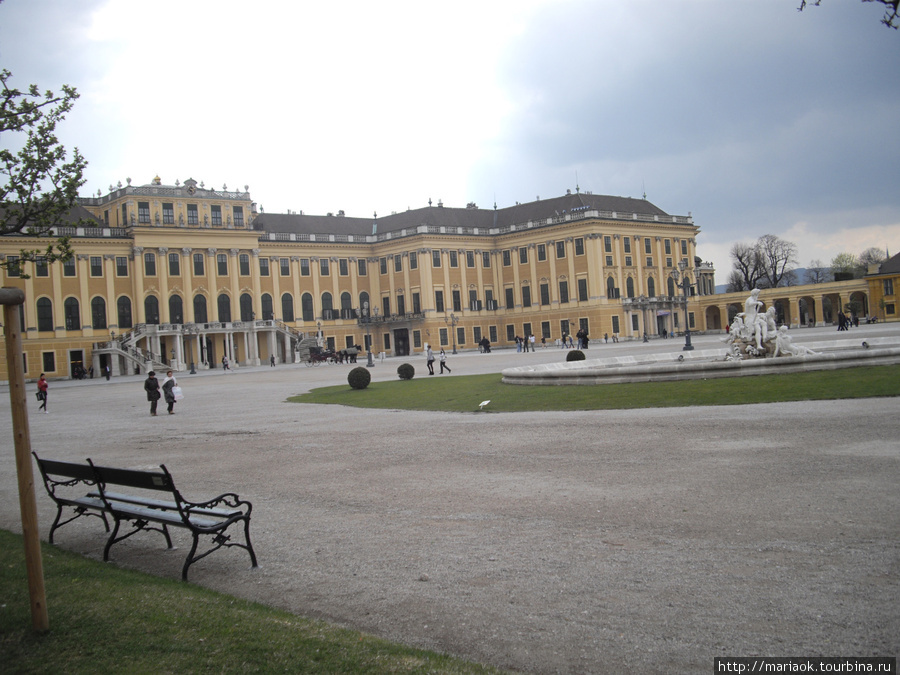 Шенбрунн - венская резиденция  австрийских императоров Вена, Австрия