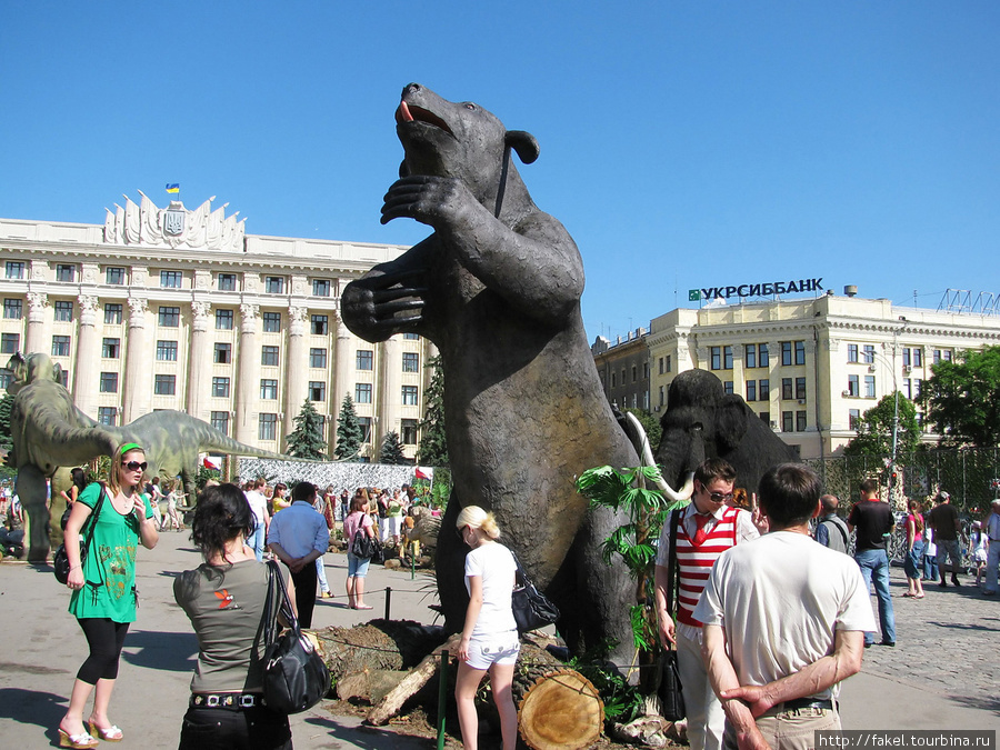 Динозавры в Харькове Харьков, Украина
