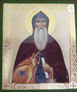 Иконописный образ святого преподобного Илии Муромца — Печерского (иконка из Муромского Спасо-Преображенского мужского монастыря)