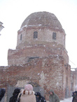 Свято-Троицкий храм в селе Карачарове, воссозданный в камне в 1828 году на месте деревянной церкви, был разрушен богоборцами в советскую пору
