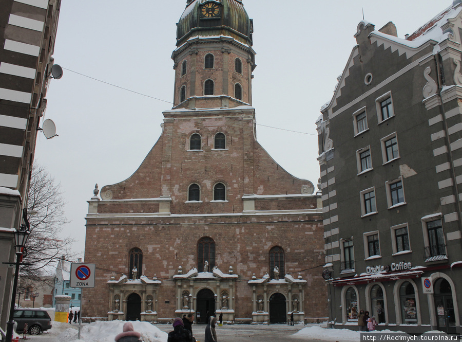 Рига. Собор Святого Петра. Виды со смотровой площадки собора Рига, Латвия