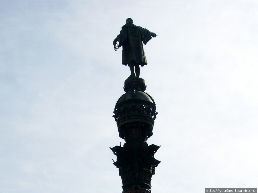 Здесь помнят Колумба Барселона, Испания
