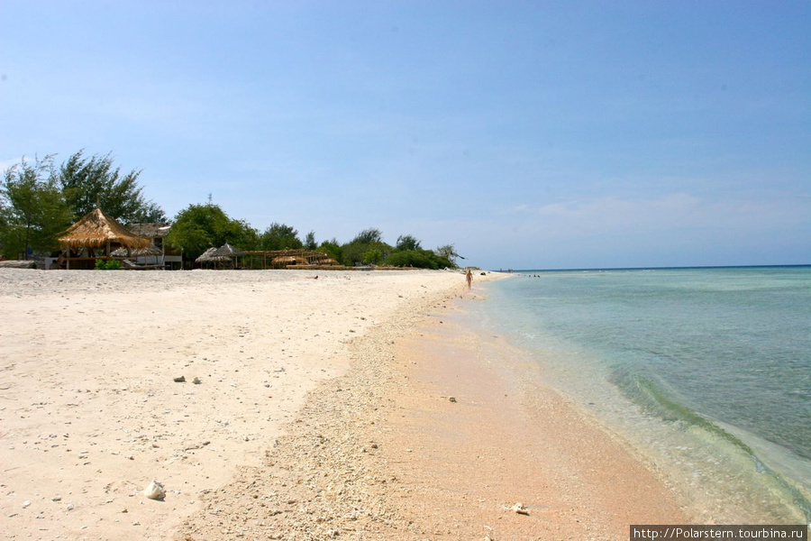 Остров неспешности Остров Гили-Траванган, Индонезия