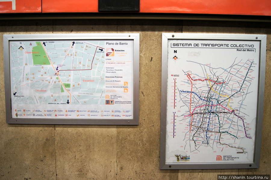 Схемы в метро встречаются повсеместно Мехико, Мексика