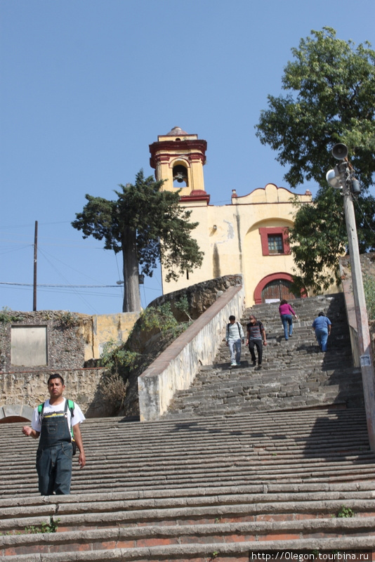 Столица самого маленького мексиканского штата Тласкала-де-Хикотенкатль, Мексика