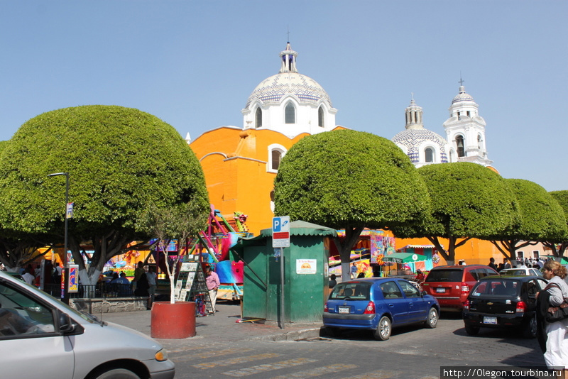 Столица самого маленького мексиканского штата Тласкала-де-Хикотенкатль, Мексика