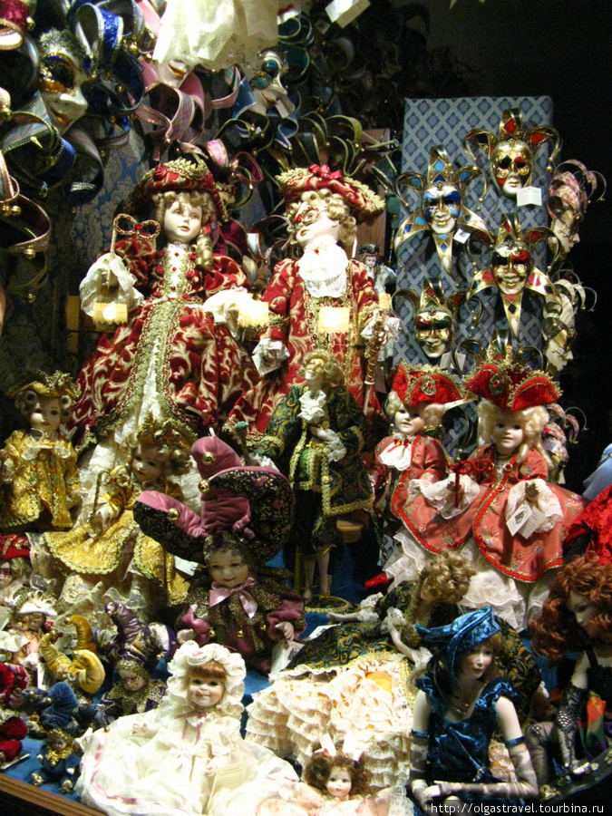 Фарфоровые куклы. Венеция, Италия