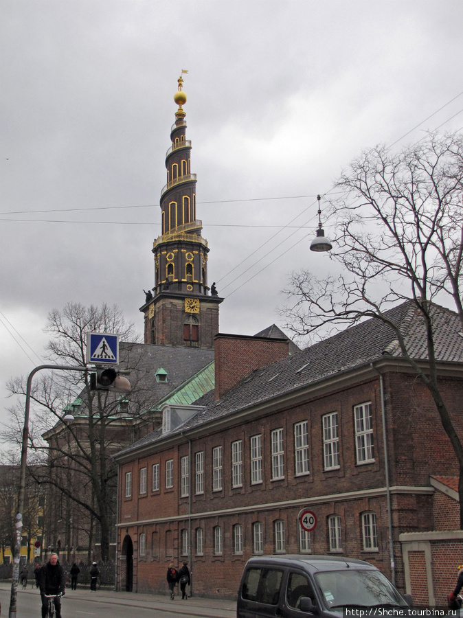Шпиль Voi Freisers Church Копенгаген, Дания