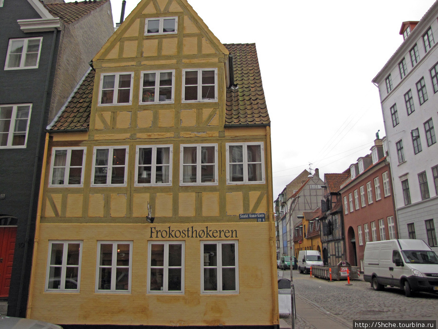 Старая улица Копенгаген, Дания