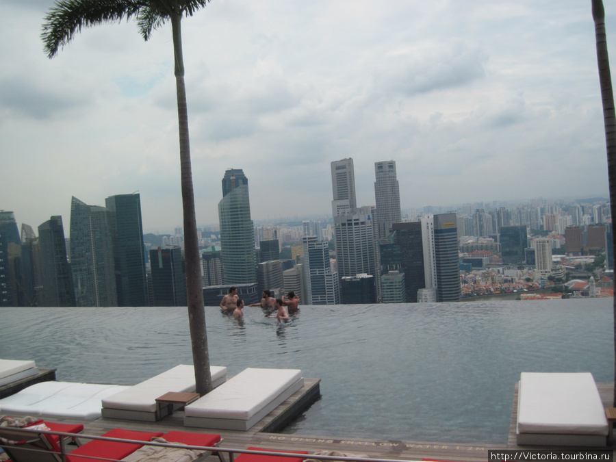 Смотровая площадка отеля Marina Bay Sands Сингапур (город-государство)