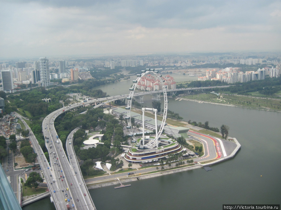 Смотровая площадка отеля Marina Bay Sands Сингапур (город-государство)