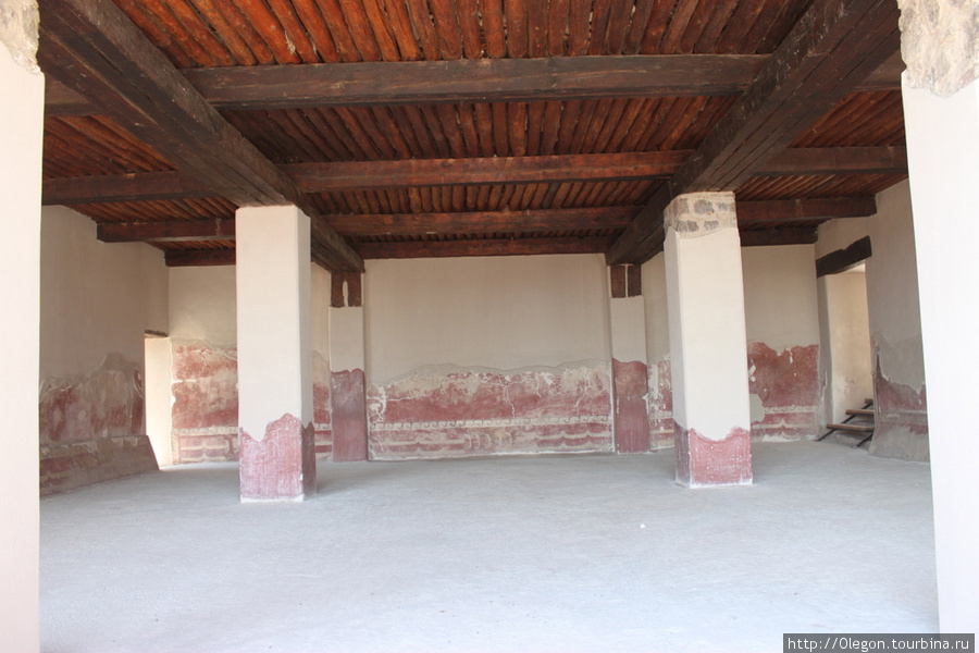 Руины домов, дворцов и храмов Теотиуакан пре-испанский город тольтеков, Мексика