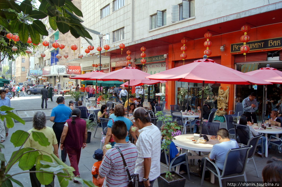 Китайская улица в Мехико Мехико, Мексика